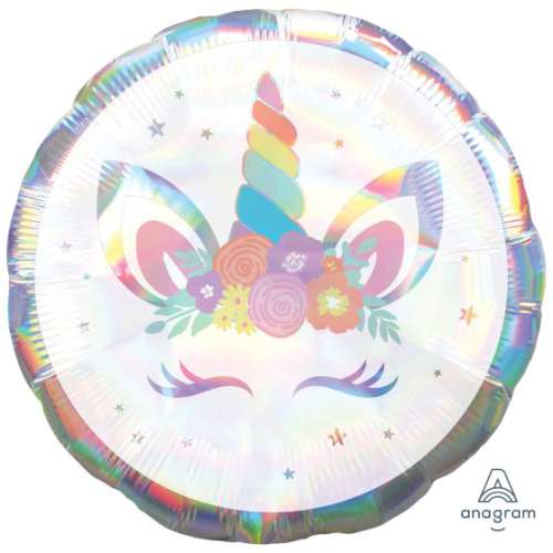 Unicorn Dream Holographic Foil Balloon - Click Image to Close